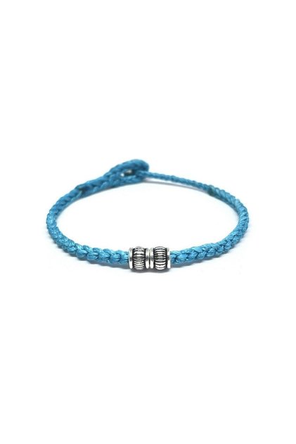 Unisex Patterned Bracelet Turquoise
