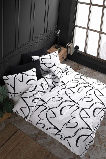 Irregular 100% Cotton King Size Duvet Cover Set