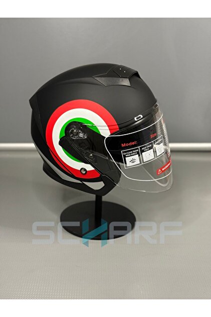 JK20 Scharf Jk-526 Güneş Vizörlü Yarım Kask - Fiyatı, Yorumları