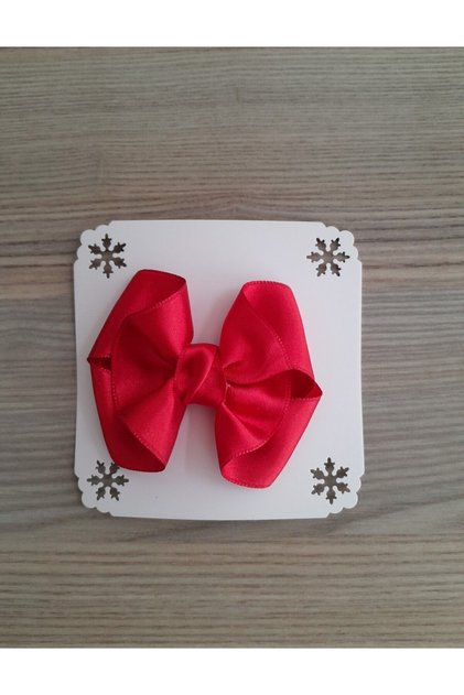 Bowknot Snap Baby Clip, Satin Hairless Baby Clip, Newborn Hair Clip, Baby Girl Hair Clip Single
