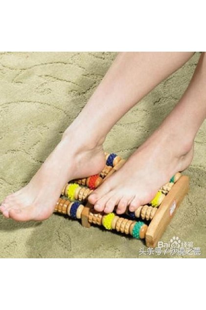 Yeni Model Renkli 10 Dönerli Ahşap Ayak Ve Tüm Vücut Masaj Aeti