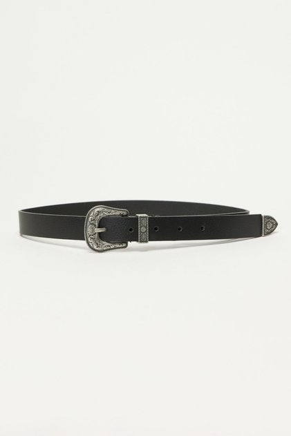100% Leather Brown Women's Belt