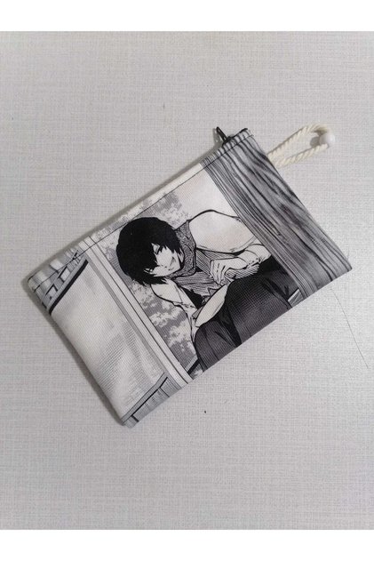 Dazai Osamu Patterned Design Pen Holder-wallet