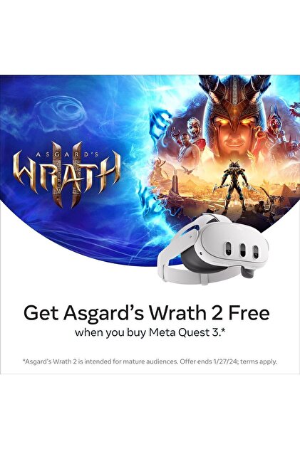 META Quest 3 - 128GB - Çığır Açan Karma Gerçeklik - Güçlü