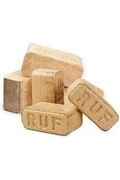 Ruf Briket Şömine Odunu Çam Ladin Yakıt 12li