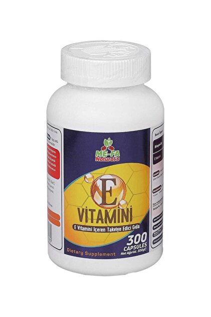Mefa Naturals E Vitamini 300 Kapsül - Fiyatı, Yorumları