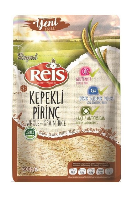 Royal Glutensiz Kepekli Pirinç 500 Gr