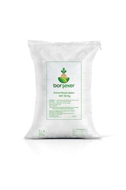 Kristal Toz Şeker 50 kg %100 Pancar Şekeri