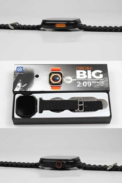 Watch 8 T10 Ultra 49 Mm 2.09 Inç Hesap Makinesi 4 Farklı Menü Ios Android Uyumlu Hediye Kordon