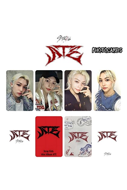 Kpop Dünyasi STRAY KIDS Felix '' ATE '' Photocards Set - Fiyatı