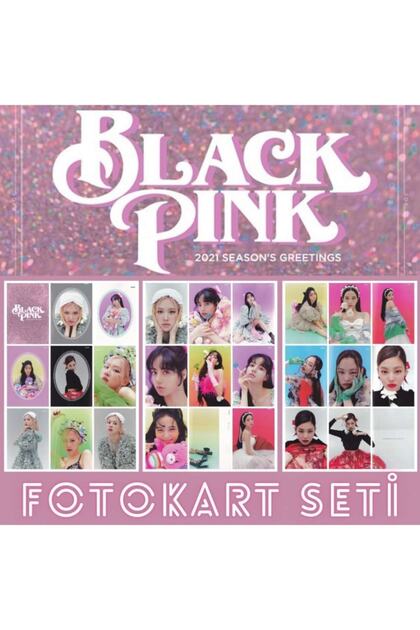 BLACK PINK Blackpınk ''2021 Season's Greetings'' Fotokart Seti