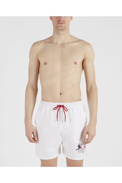 Men's Woven Swımm. Trunks - C.w. Synthetıc