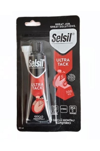 Ultra Tack Güçlü Korniş Ve Montaj Yapıştırıcı 60 ml - Süper Güçlü Yapıştırıcı