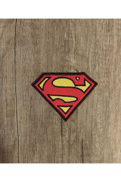 Süpermen patch Arma Nakış