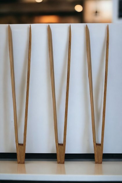 Serving Tongs Wooden Tongs Olive Wood Handmade Tongs Kitchen Presentation Set Serving Set Kitchen Utensils