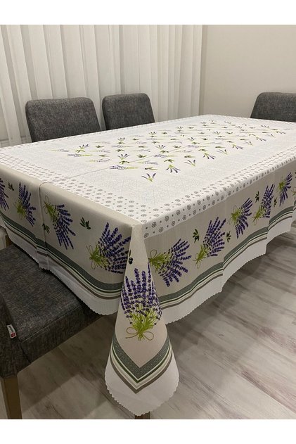 Față de masă fără cusături pentru living și bucătărie