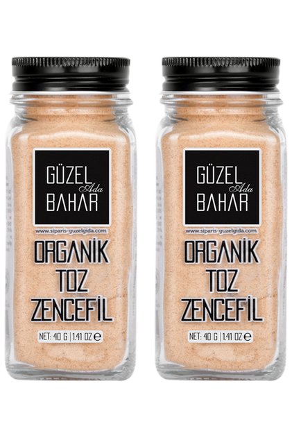 Organik Toz Zencefil 2x40 Gr