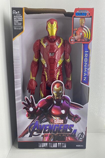 Gürkan Oyuncak Iron Man Iron Man Light and Sound Titan Hero 30cm