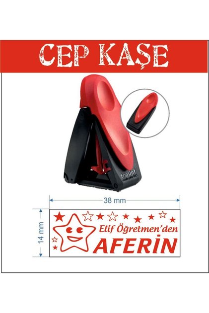 - Kişiye Özel Öğretmen Cep Kaşesi - Öğrenci Motivasyon Kaşesi