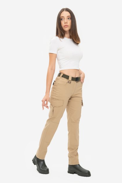 Armory Kadın Tactical Kargo Taktik Pantolon Outdoor Nefes Alabilen Esnek Kumaş Çok Cepli Kemersiz