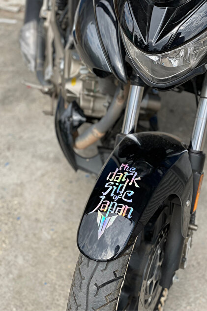 Banxtre Motor-kask İçin Dark Side Of Japan Mt Logolu Hologramlı