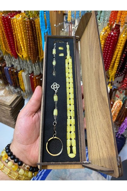 Beirut Powder Amber Keychain Set