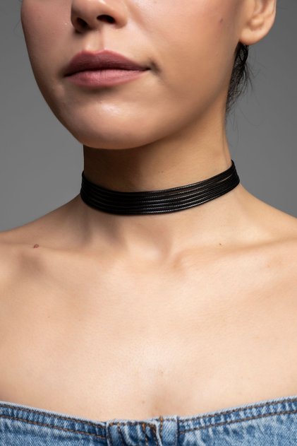 Suni Deri Choker