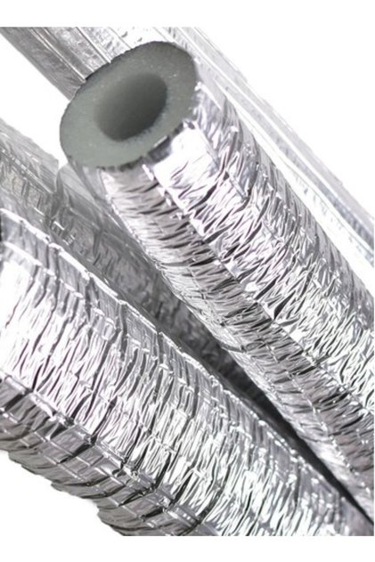 20 Mm'lik Alüminyum Folyolu Izole Boru 22/10 (2 METRE) 1adet