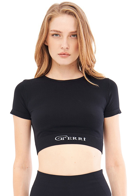 Soft Textured, Flexible Yoga, Running, Sports and Everyday Crop Top Mila