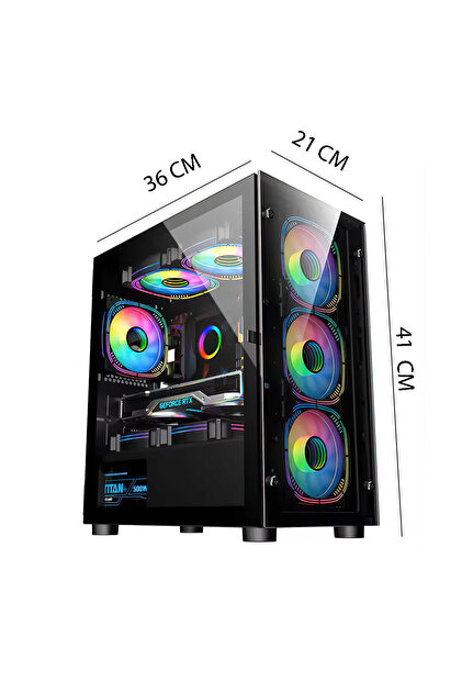IZOLY Lotus X Tm I5-4590 16gb 256gb Ssd Rx 580 8gb 24'' Oyuncu Oem