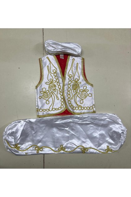 23 April Cepken Shalwar Cap Girl's Costume Bosnian Albanian Macedonian Scopic Outfit