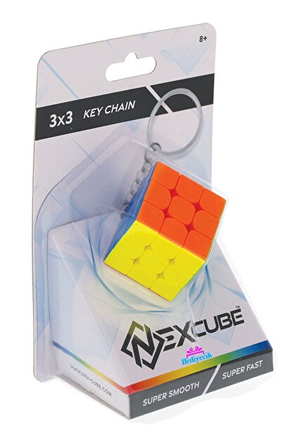 hediyecik Nexcube 3x3 Anahtarlık Zeka Küpü Akıl Küpü Rübik Küp