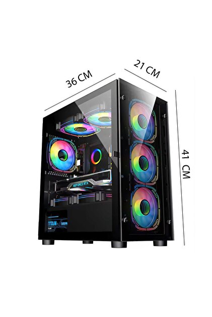 IZOLY Lotus Tm I5-4590 16gb 256gb Ssd Rx 580 8gb Oyuncu Masaüstü