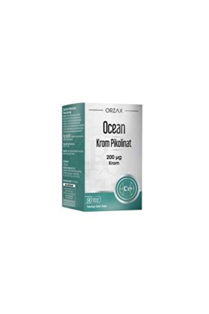 Orzax Ocean Krom Pikolinat 90 Bitkisel Kapsül ( TEKLİDİR