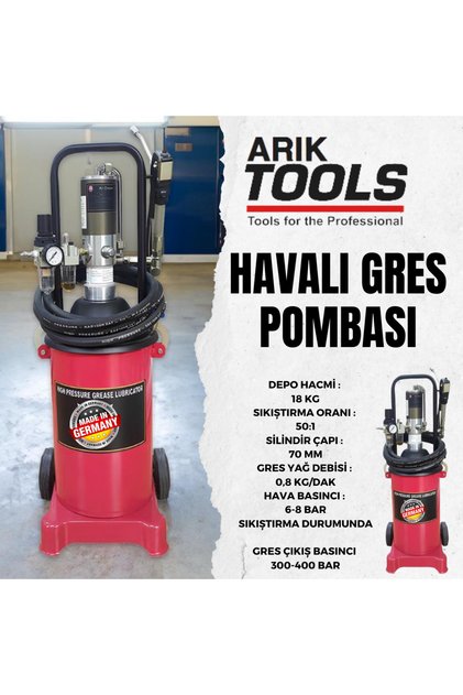Havalı Gres Pompası 18 Kg