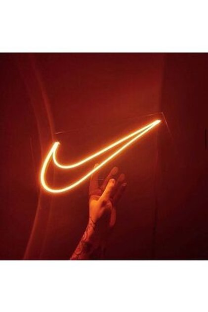 Nike Neon Led Dekoratif Duvar Aydınlatması Neon Duvar Yazısı Sihirli Led