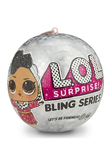 Takara Tomy - lolサプライズ  blingseries KARATOYS Lol Blıng Series - L.o.l Sürpriz Top Bebek - Lol Simli