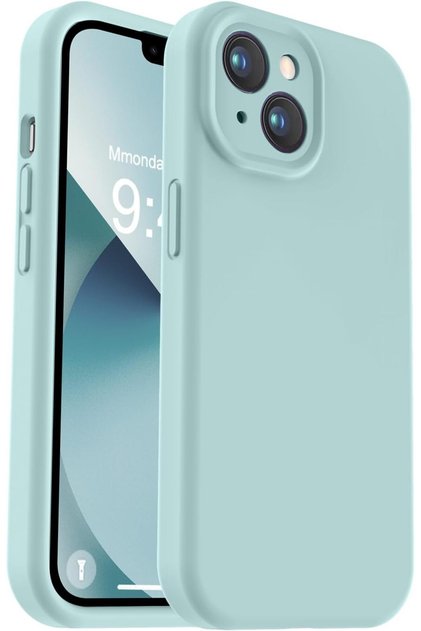 iPhone 13/ iPhone 14 Uyumlu İçi Kadifeli Kamera Korumalı Lansman Kılıf