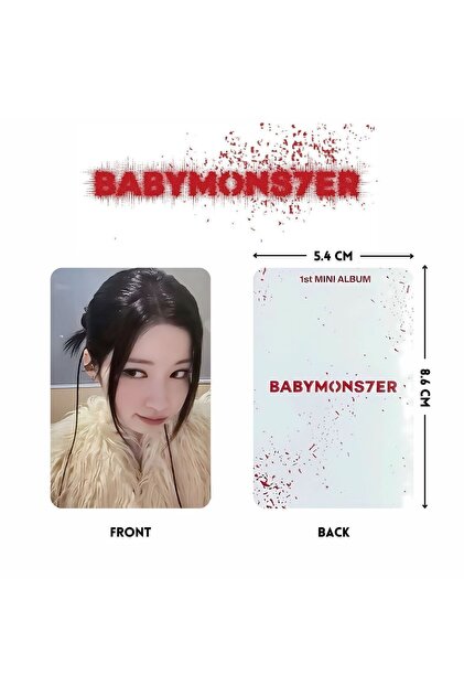 Kpop Dünyasi BABYMONSTER '' Babymons7er '' Photobook Set 1 PC