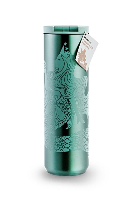 専用　スターバックス Starbucks ® 20. Yıl Paslanmaz Çelik Tumbler - Yeşil - 591 ml