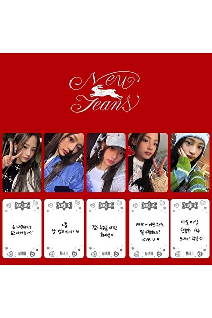Kpop Dünyasi New Jeans Minji '' Omg '' Albüm Kart Seti - Fiyatı
