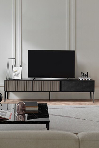 Enza Home Riga Ayaklı Tv Sehpası - Ceviz - Fiyatı, Yorumları