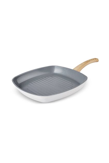 Karaca X Refika Swiss Crystal 0 Yağ İle Yanmaz Yapışmaz Grill Tava