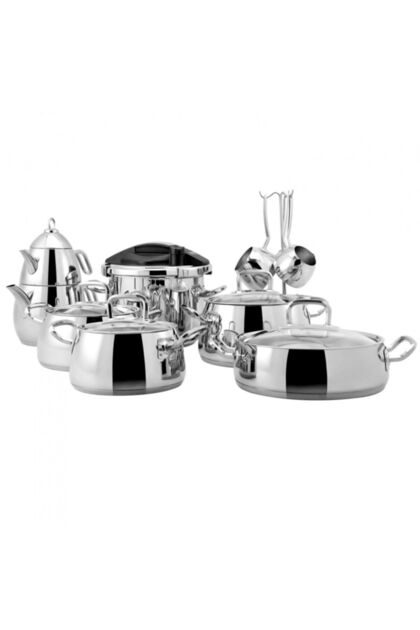 Nikko PowerSteel 316+ Çelik İndüksiyon Tabanlı 17 Parça Çeyiz Seti