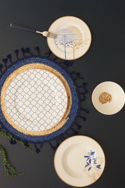 Enyal 24 Parça 6 Kişilik Porselen Yemek Takımı