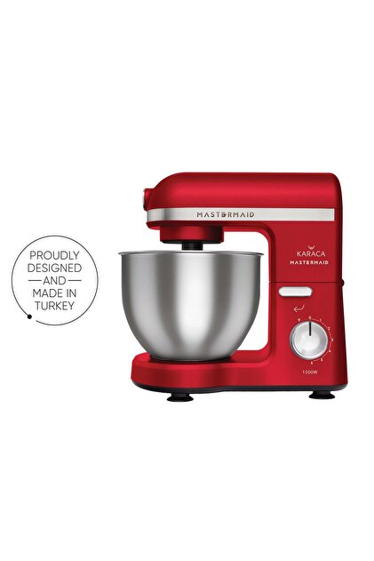 Karaca Mastermaid Chef Stand Mikser Imperial Red 1500W 5 Lt