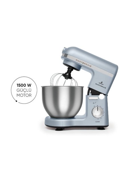 Mastermaid Chef Stand Mikser Foggy Blue 1500w 5 Lt