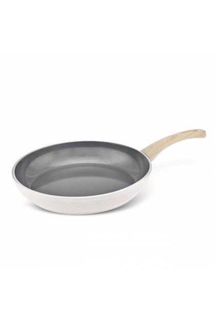 X Refika Swiss Crystal 0 Oil-Free Non-Stick Pan 26 cm Creamy