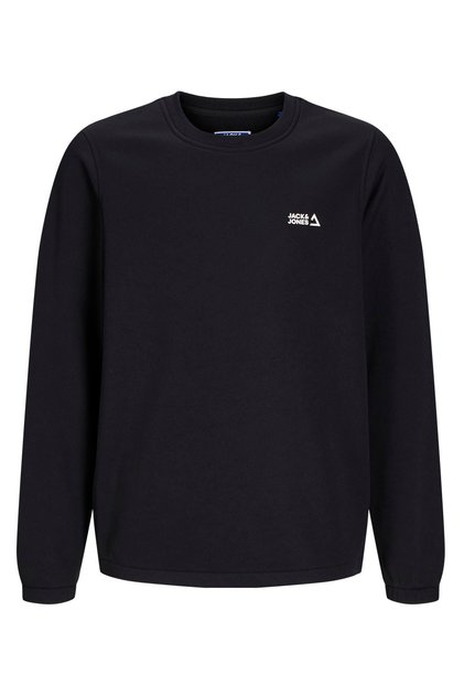 Çocuk Gögüs Logo Baskili Bisiklet Yaka Sweatshirt - Basic