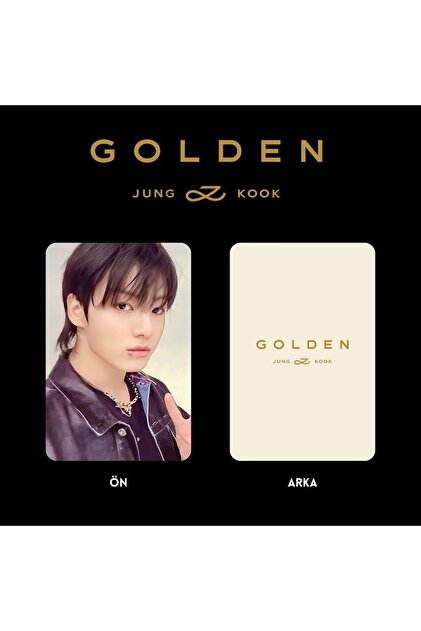 Kpop Dünyasi BTS Jungkook '' GOLDEN '' Albüm PC Set - Fiyatı